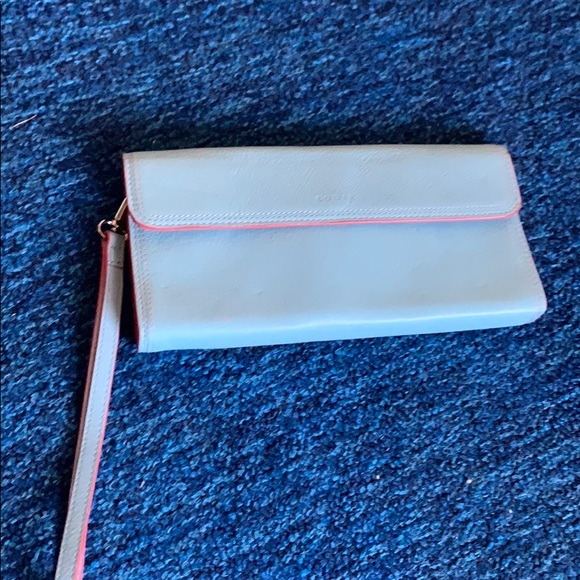 Genuine leather wristlet by Lodis - Picture 1 of 5